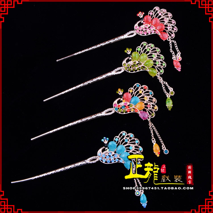 灵宝头饰化妆用品饰品花旦小姐青衣头饰簪子发簪 发簪