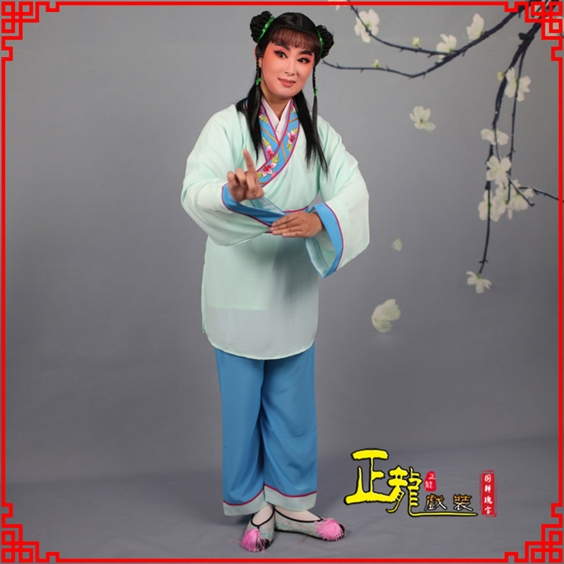 灵宝歌仔戏童生小孩影视银心四九服 书童衣