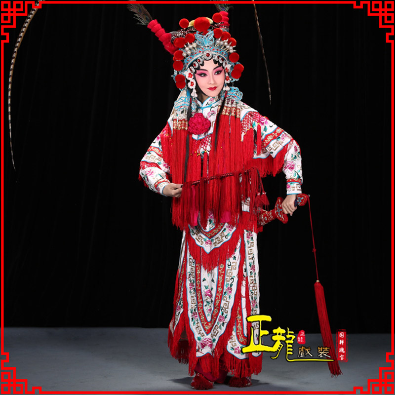 灵宝刀马旦改容战父 软绉镶边女改良靠