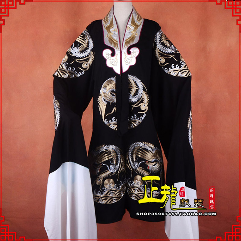 灵宝二进宫服装国太女披 全金团凤凤披