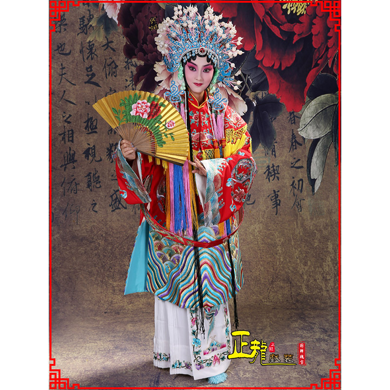 灵宝凤袍杨贵妃贵妃醉酒 软绉团凤女蟒