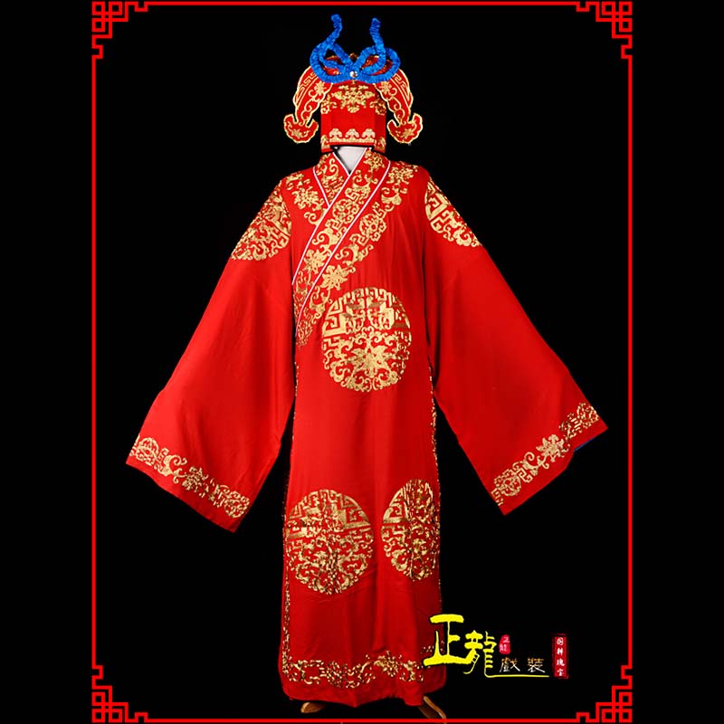 灵宝武生服装软绉全金武生衣